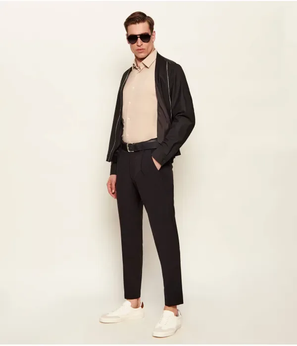 Футболка P-HANK-SK-261 slim fit Boss, бежевый — фото 2