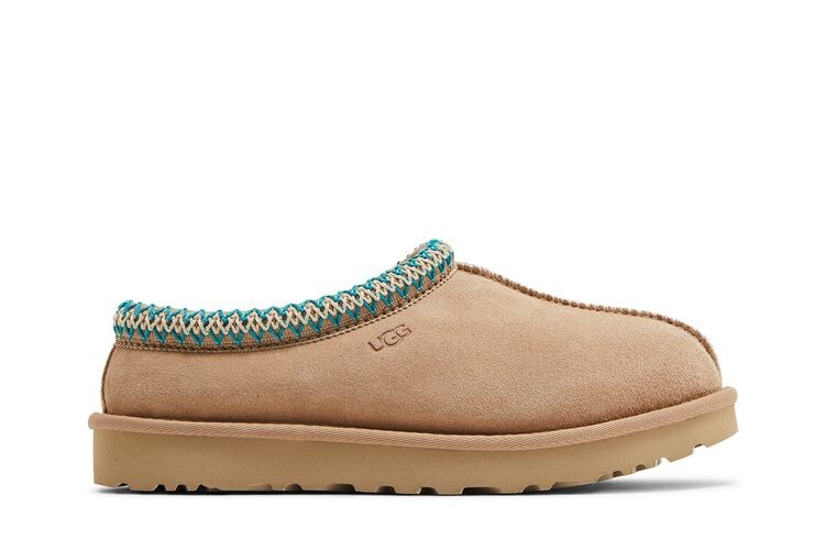 Шлепанцы UGG Wmns Tasman Slipper Driftwood White Pepper, желто-коричневый