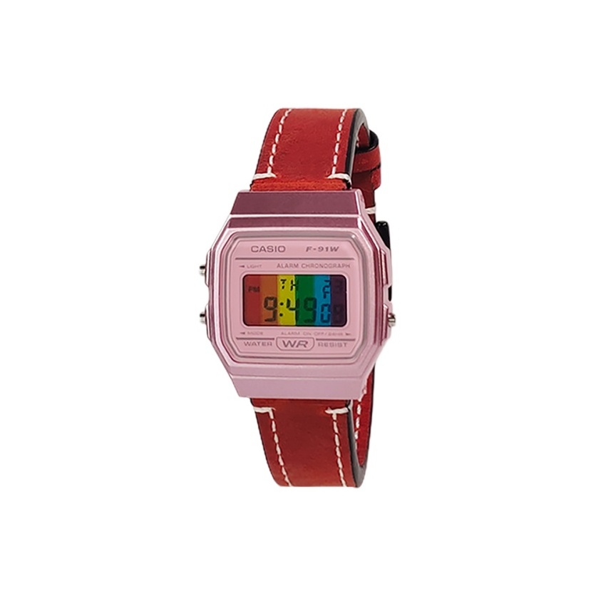 

CASIO Часы Retrofit Series Quartz Movement Genuine Leather Strap Watch Men's Watch Multicolor Watch Dial