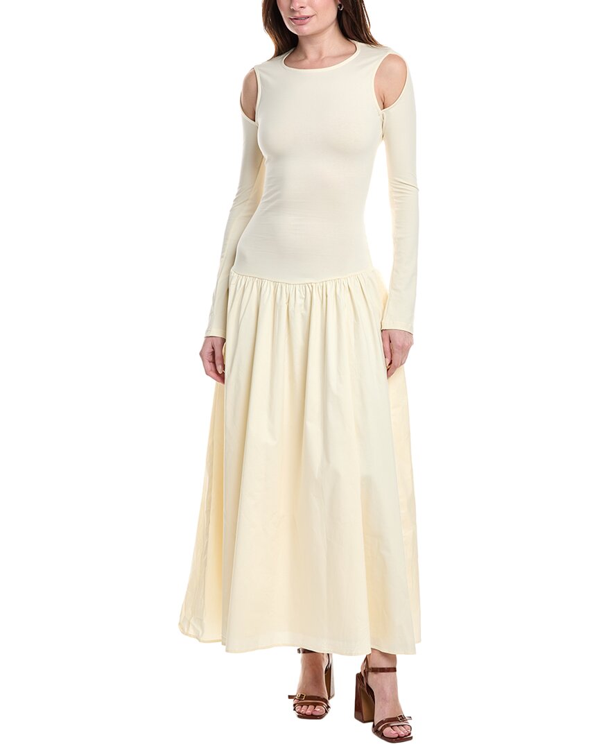 

WeWoreWhat Платье макси с заниженной талией, белый