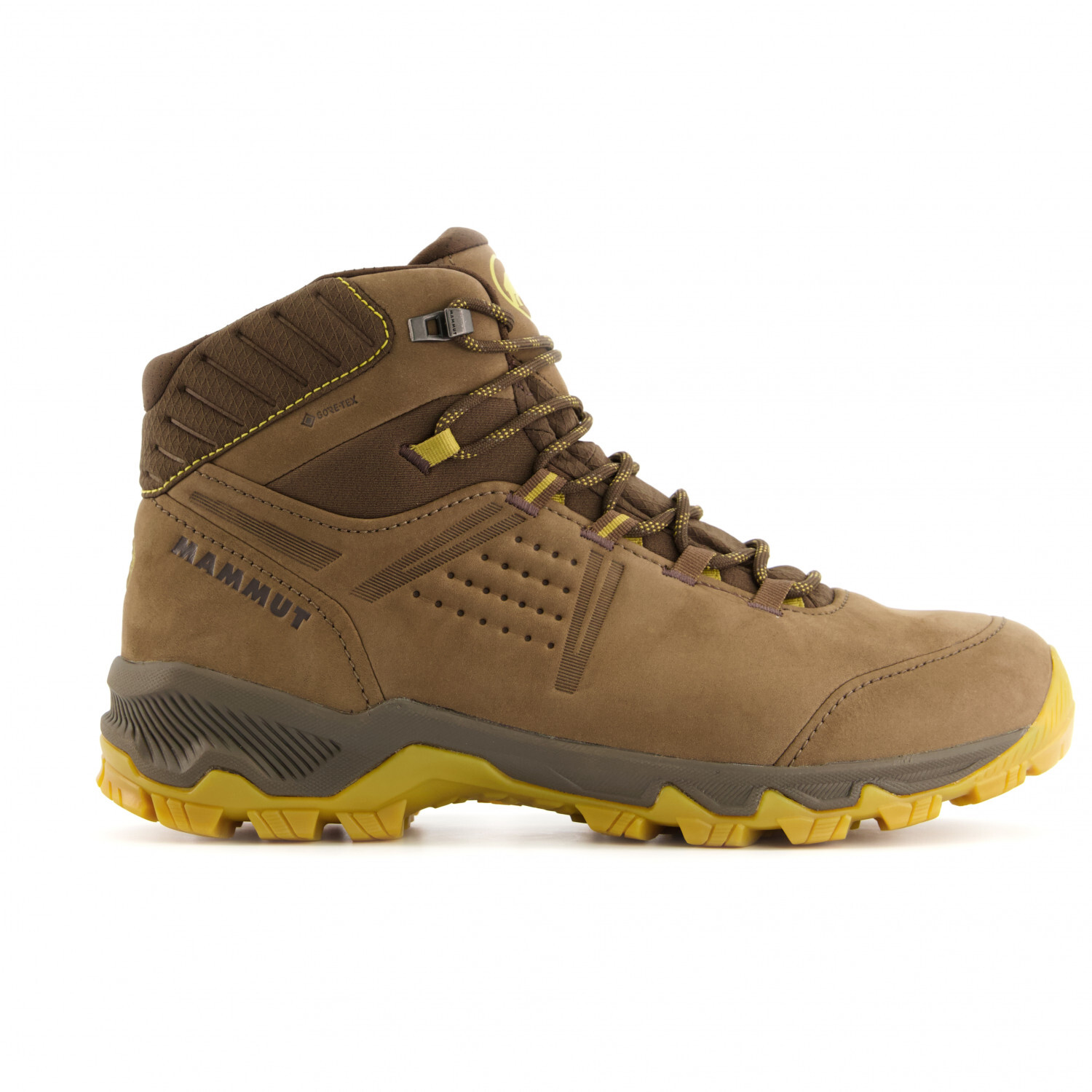 

Ботинки для прогулки Mammut Mercury IV Mid GTX, цвет Moor/Amber Green