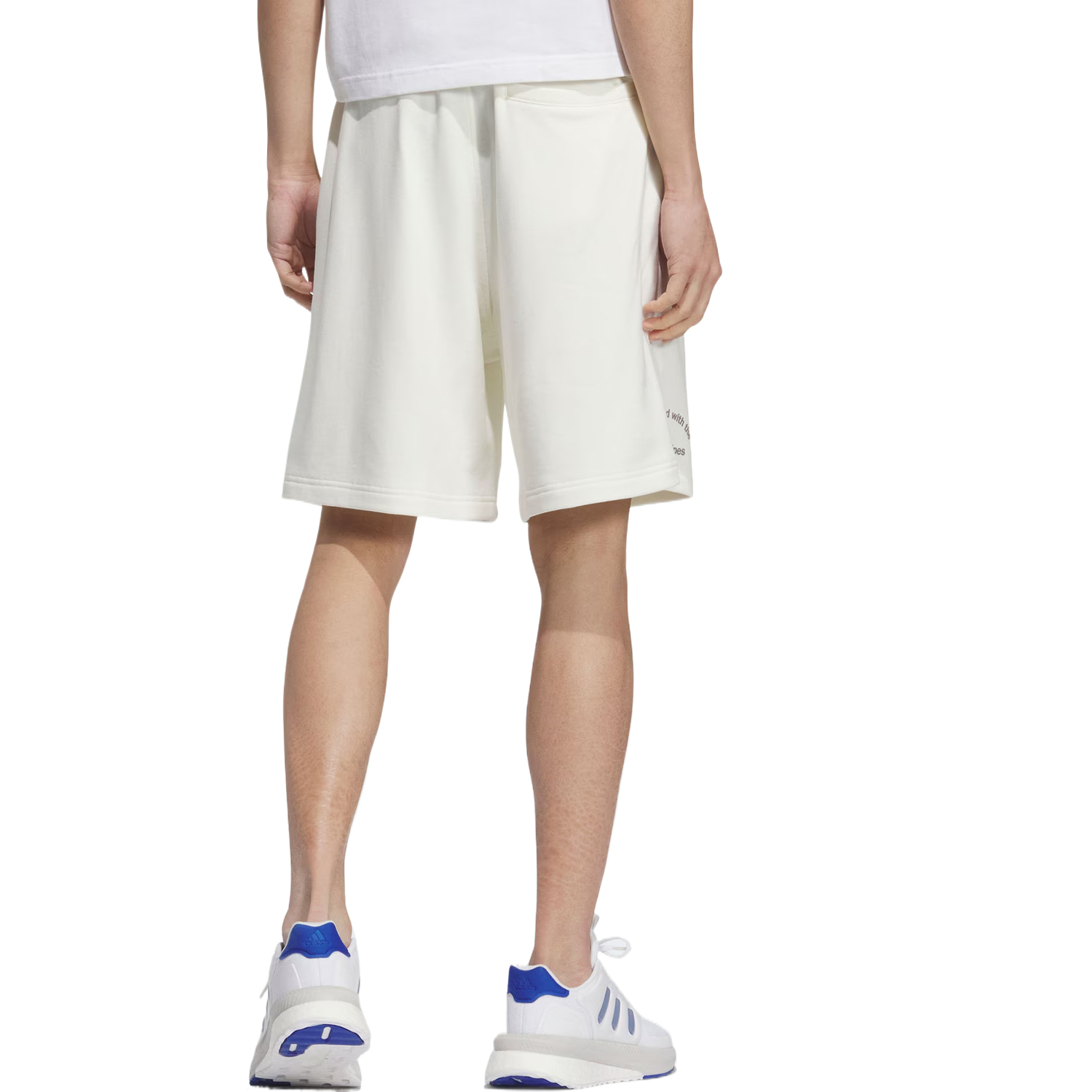 Adidas Повседневные шорты GFX KNIT SHORTS мужские Jade White — фото 4