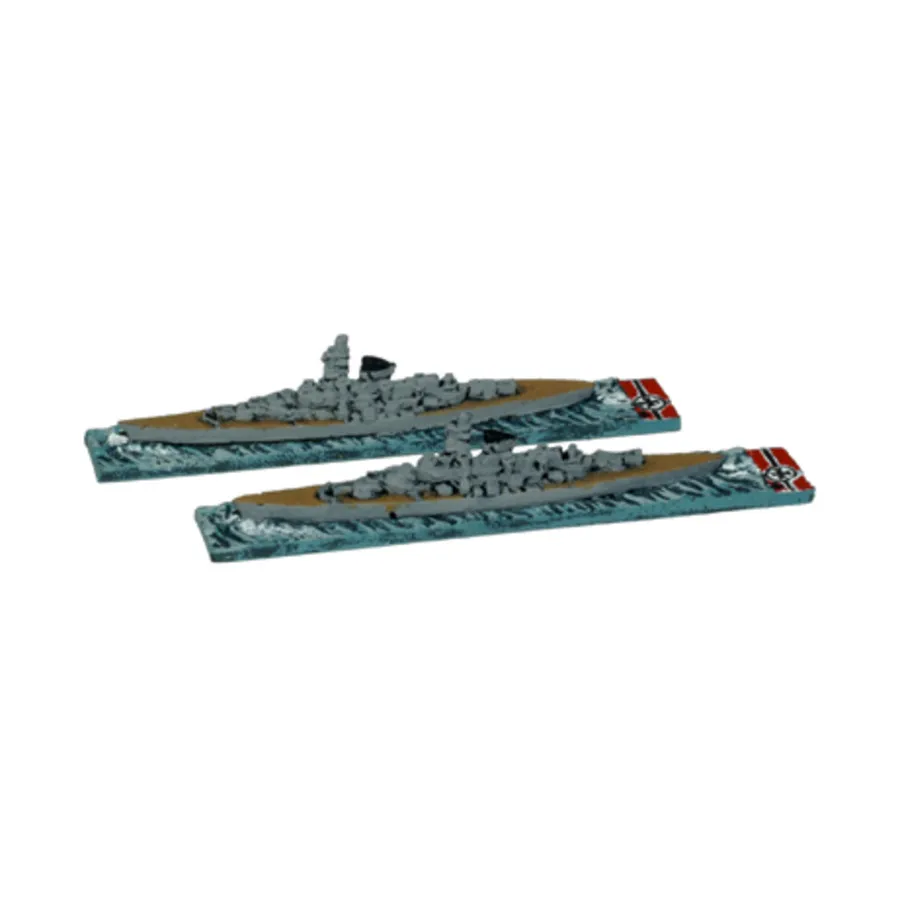 

Шарнхорст Версия II, Figurehead Ships - WWII Ships - German Navy (1:6000) (Noble Miniatures)
