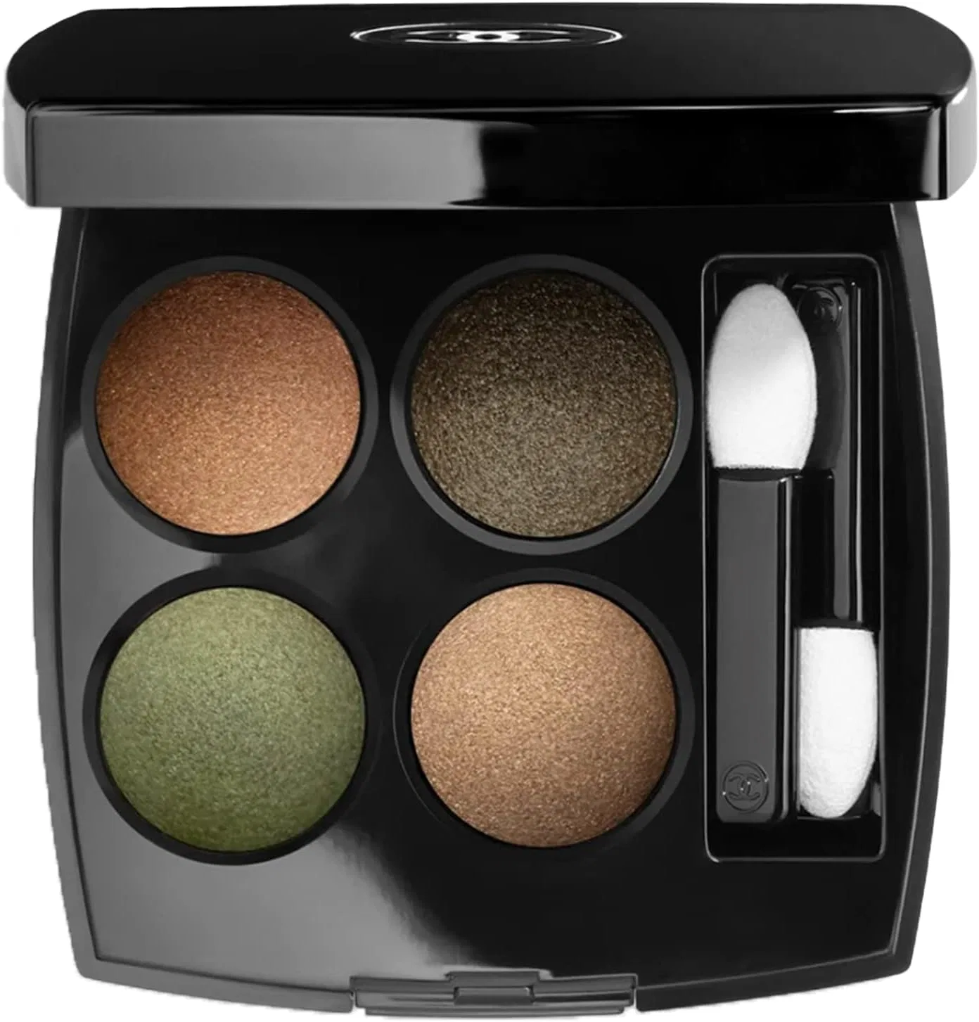 Тени для век 4 цвета CHANEL Les Quatre Ombres 2 г 318 Blurry Green