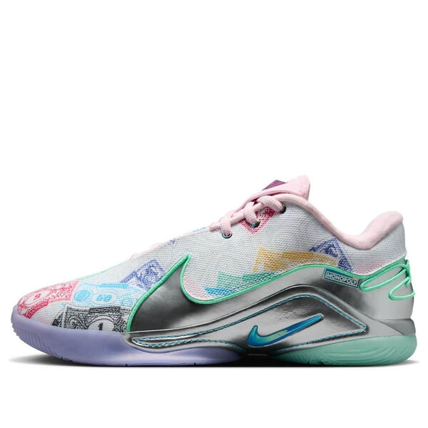 

Кроссовки x monopoly lebron 22 ep 'baltic blue vapor green pink foam' Nike, белый