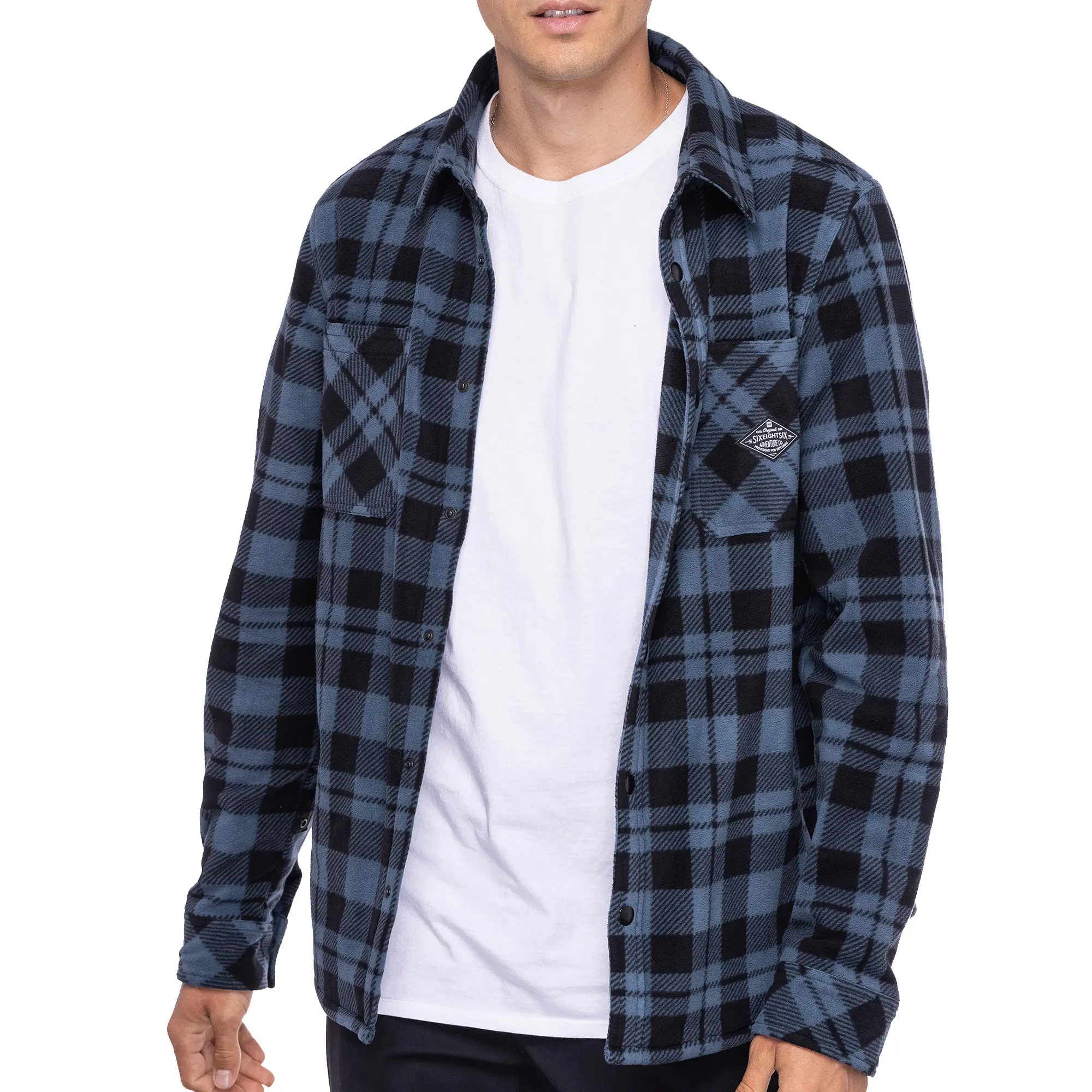 

Мужская флисовая фланелевая футболка с длинным рукавом Sierra 686, Moroccan Blue Plaid, Синий, Мужская флисовая фланелевая футболка с длинным рукавом Sierra 686, Moroccan Blue Plaid