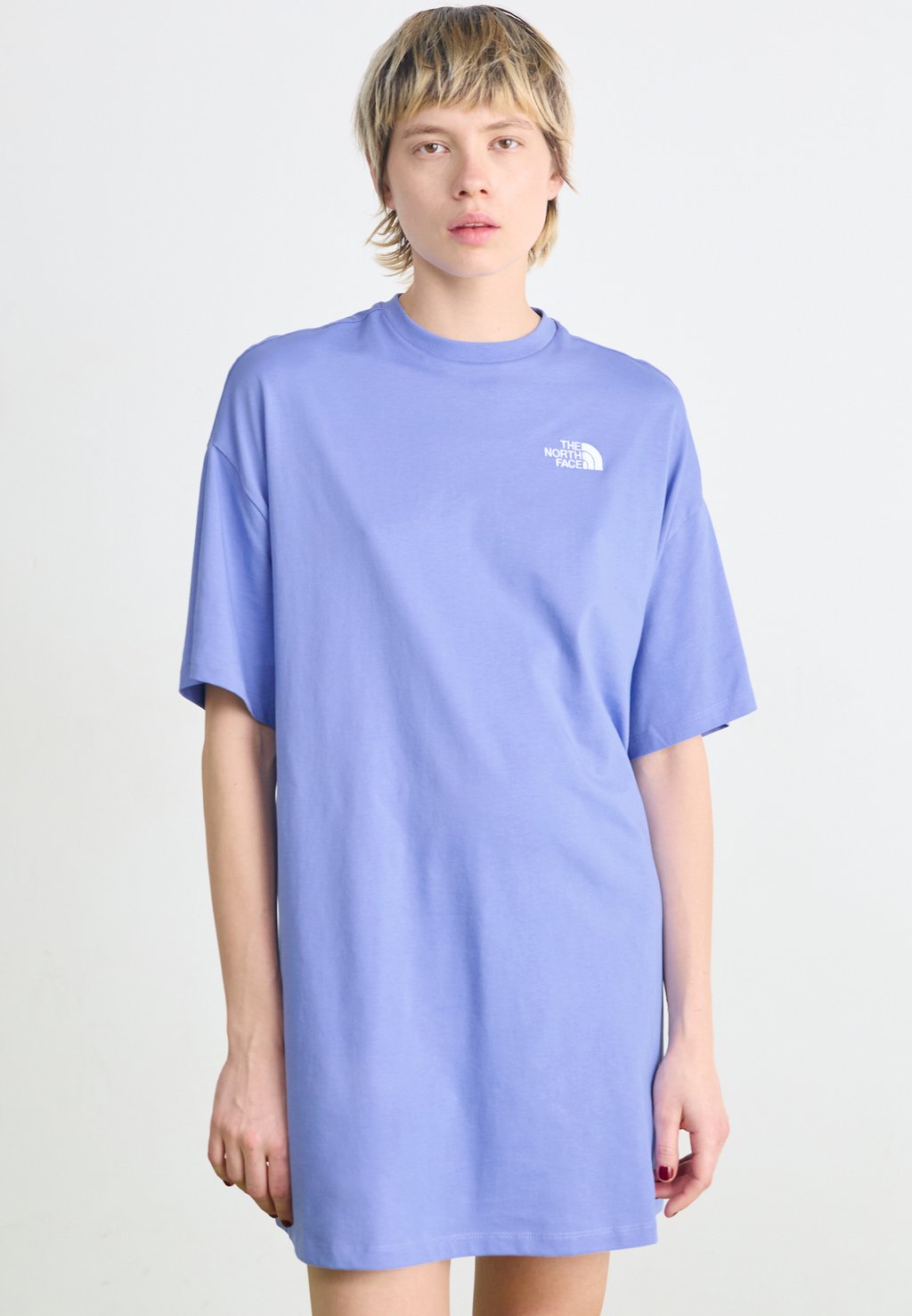 

Платье из джерси ESSENTIAL OVERSIZE TEE DRESS The North Face, синий