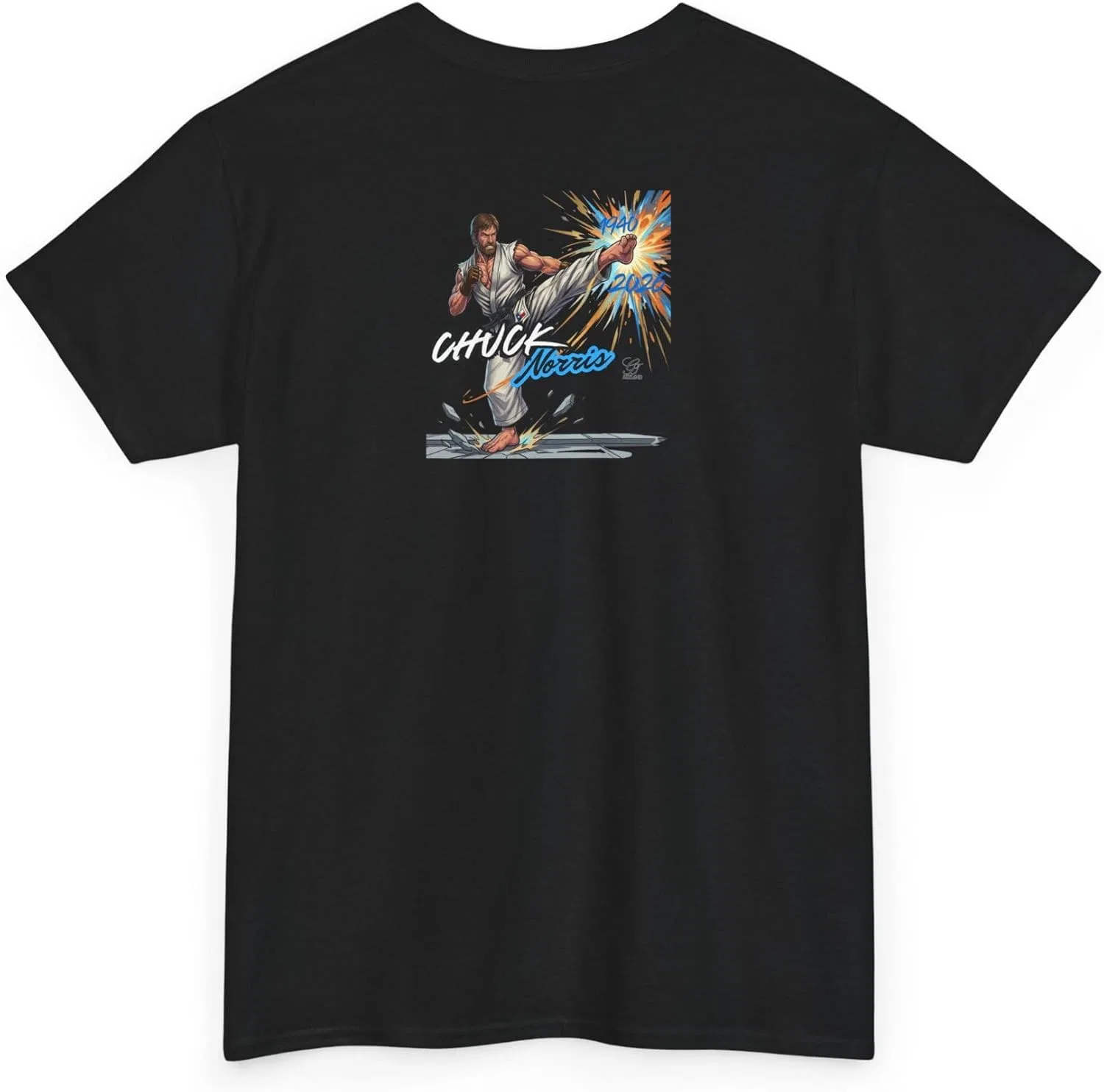 Футболка с принтом Karate Fighter, GT Artland, Black — фото 4