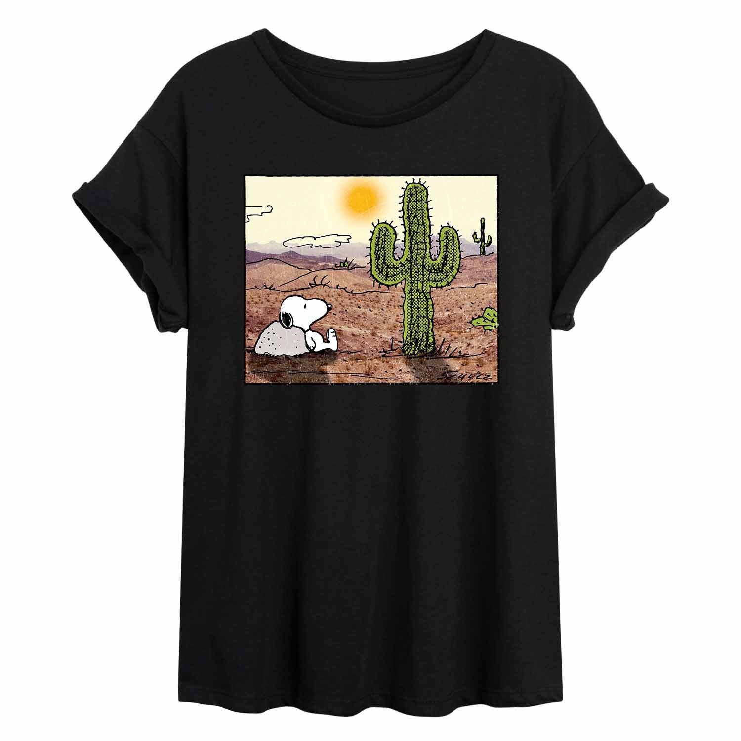 

Детская струящаяся футболка Peanuts Snoopy Desert Licensed Character