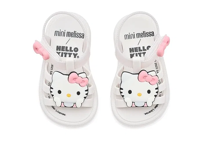 Сандалии детские Hip + Hello Kitty And Friends Mini Melissa, White/White — фото 3