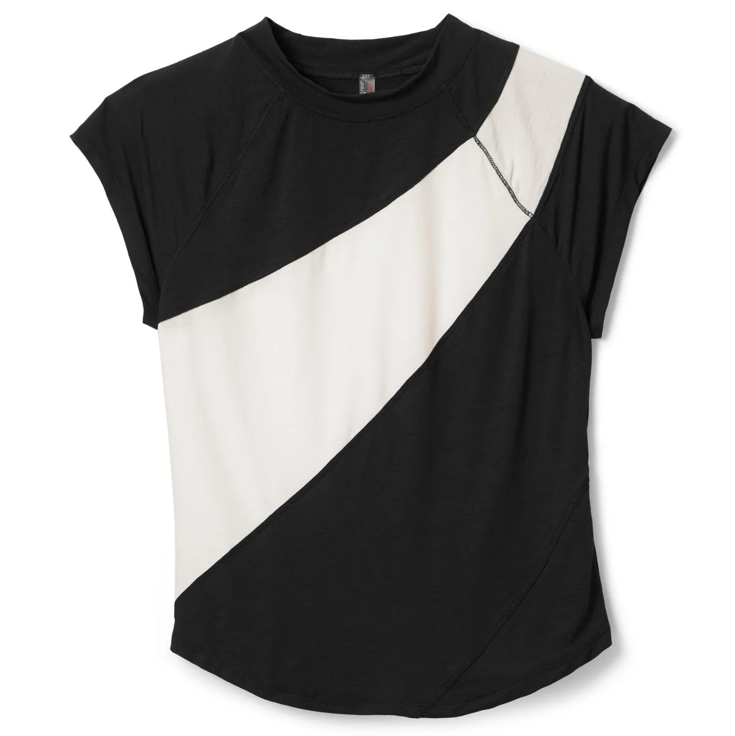 

Футболка с цветным блоком Tempo - Женская FP Movement, Black White Combo