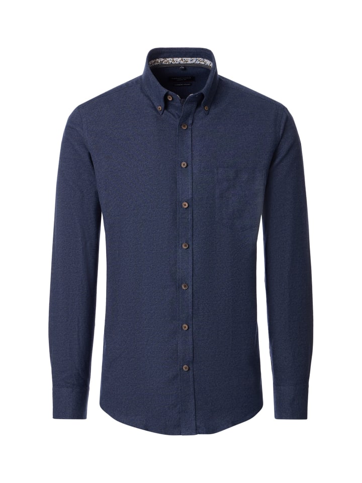 

CASAMODA Повседневная рубашка синего цвета