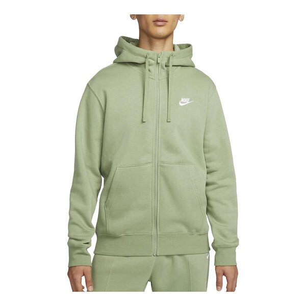 

Куртка Nike Sportswear Club Fleece Full-Zip Hoodie 'Green', зеленый