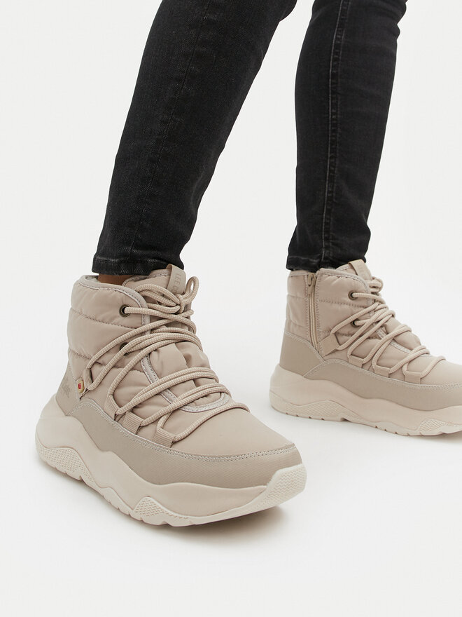 Ботильоны на плоской подошве Lee Cooper, бежевый — фото 2