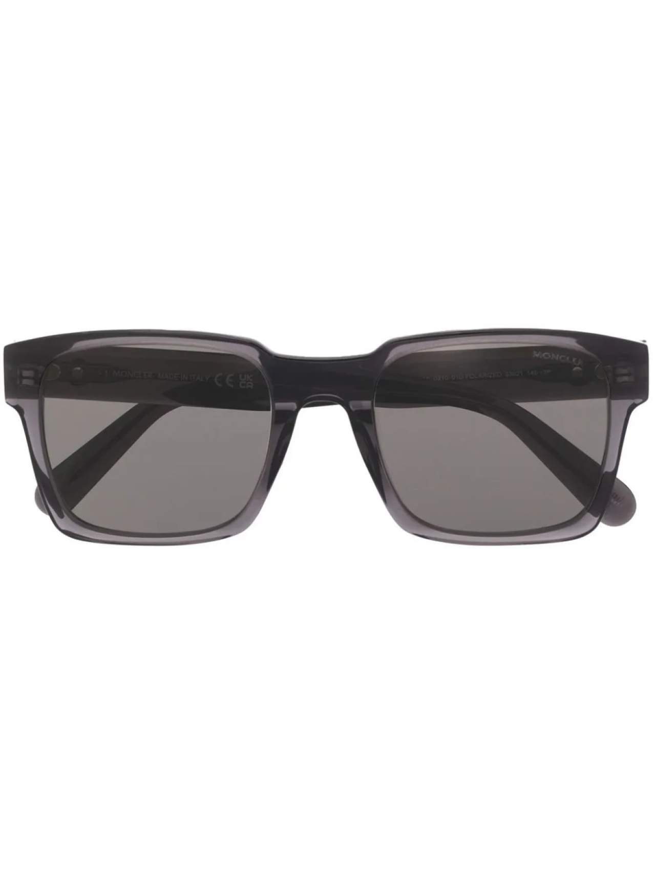 

Солнцезащитные очки в квадратной оправе Moncler Eyewear, черный