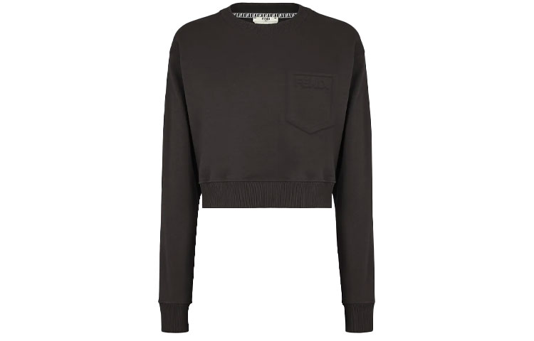 

Футболка женская черная FENDI