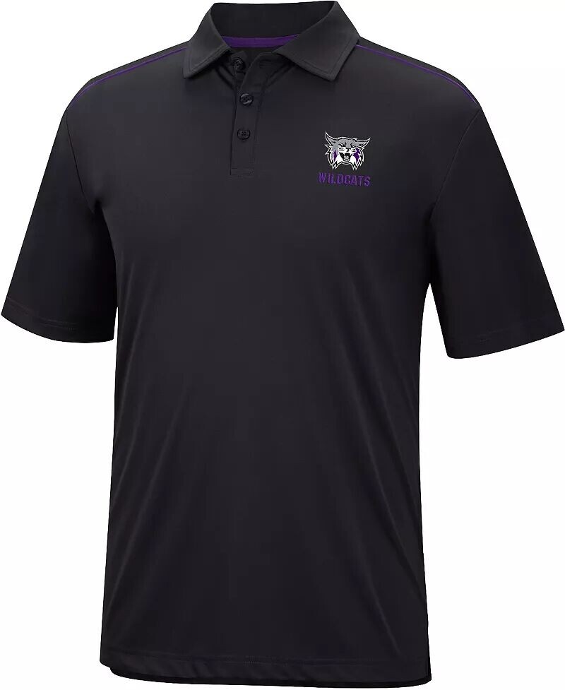 

Colosseum Мужская черная футболка-поло Weber State Wildcats