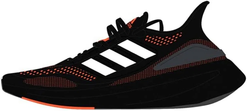 Кроссовки Adidas унисекс Pureboost 22, белый/черный — фото 2