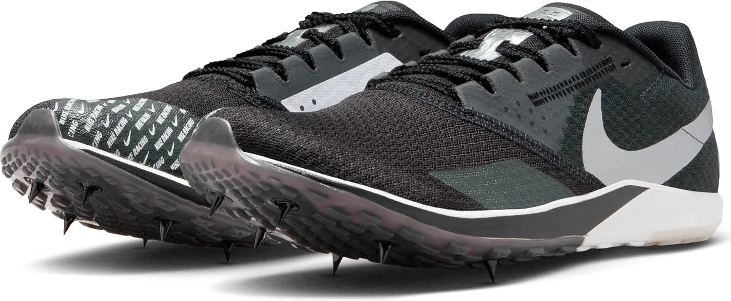 Кроссовки Nike Rival XC 6 Cross Country Spikes DX7999, Black Metallic Silver Dk Smoke Grey — фото 2