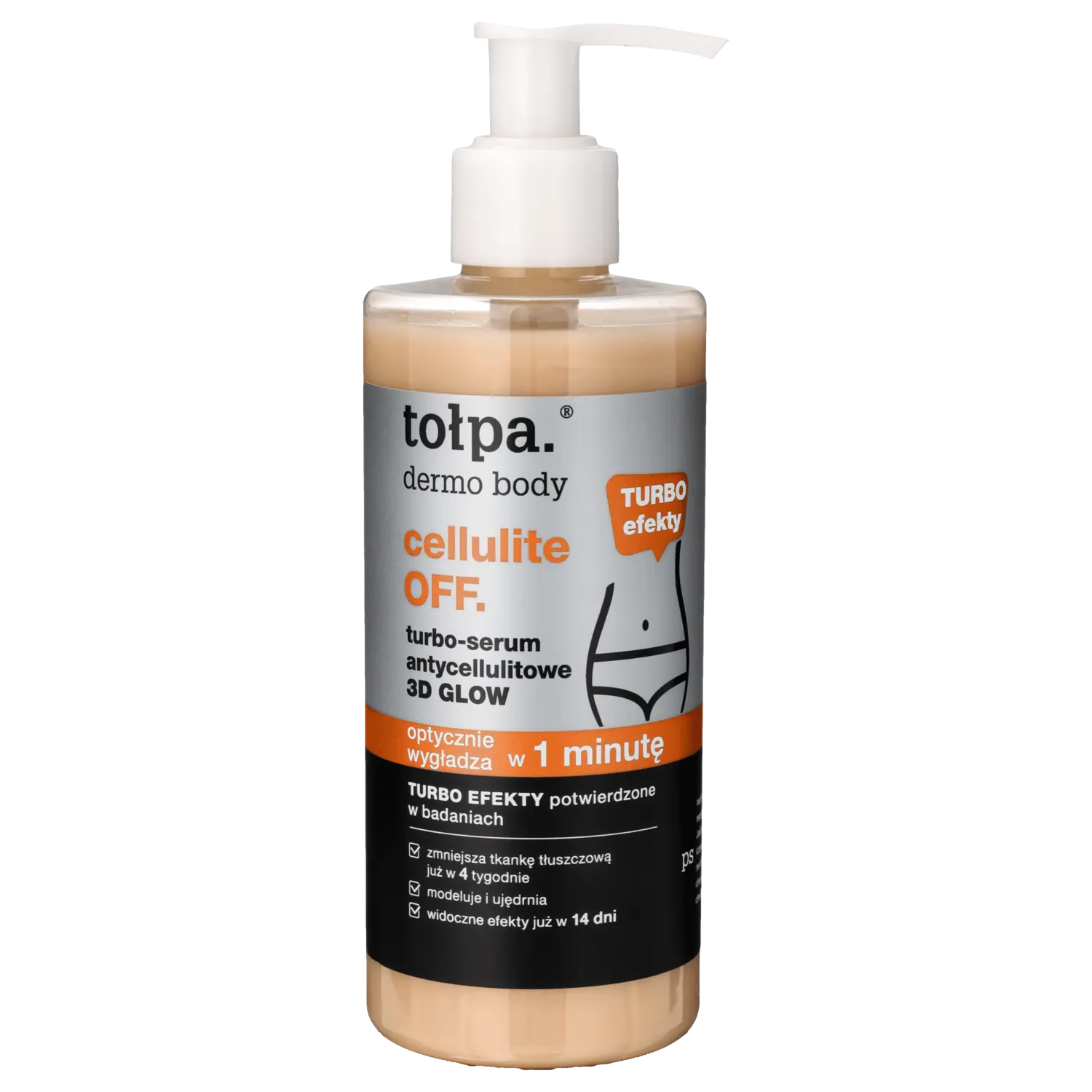 

Антицеллюлитная турбо-сыворотка для тела Tołpa Dermo Body Cellulite Off, 250 мл