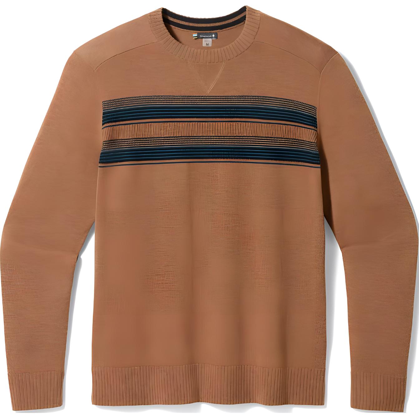 

Свитер мужской с круглым вырезом Moderate Others SMARTWOOL, fox коричневый heather