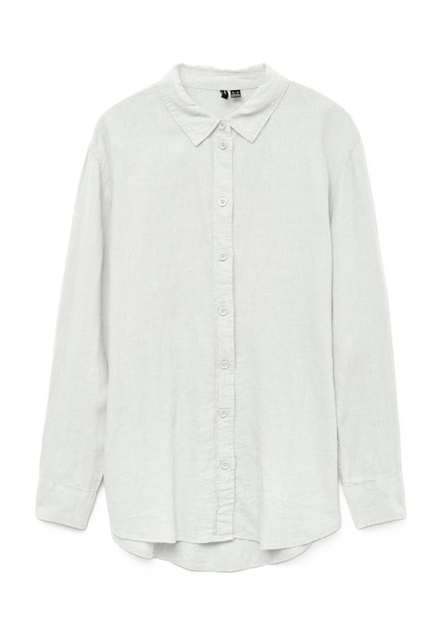 

Блузка-Рубашка из льняной смеси Vero Moda, белый