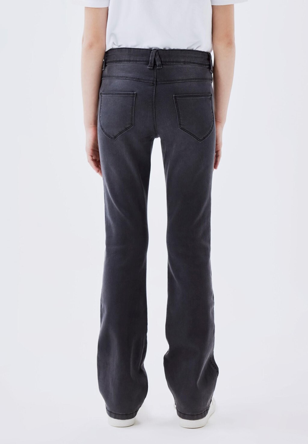 Джинсы Straight Leg NKFPOLLY Name it, цвет dark grey denim — фото 2