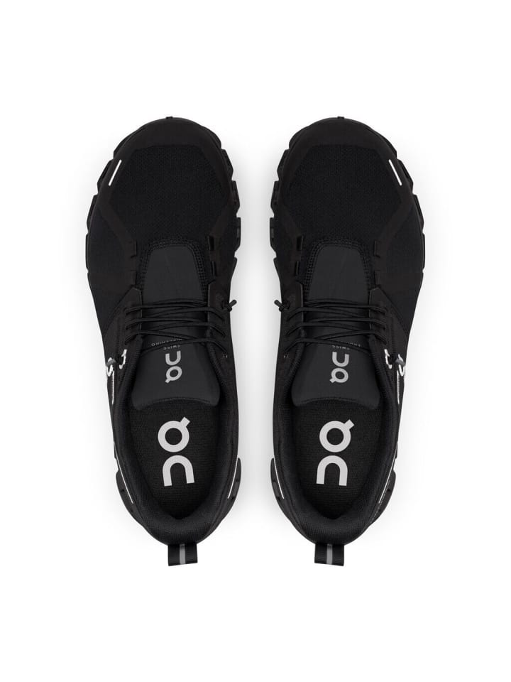 Кроссовки On Lifestyle-Schuhe Cloud 5 Waterproof, цвет 98838 All Black — фото 3