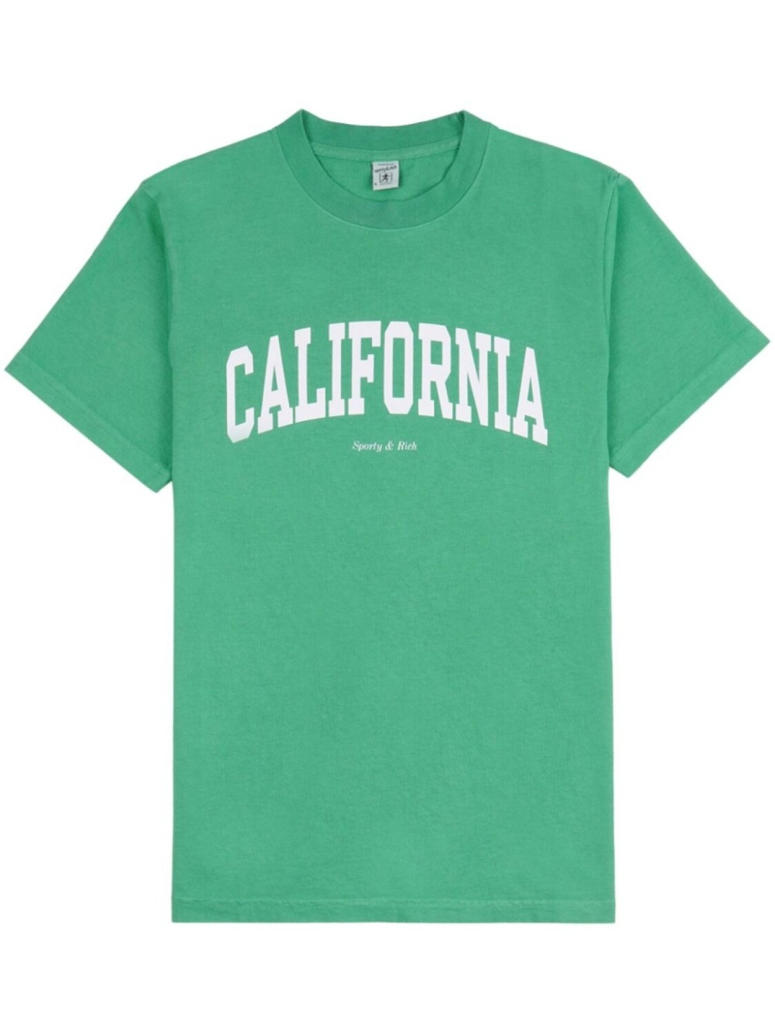 

Футболка с принтом California Sporty & Rich, зеленый