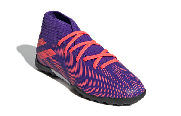 Кроссовки nemeziz .3 turf j Adidas, фиолетовый — фото 3