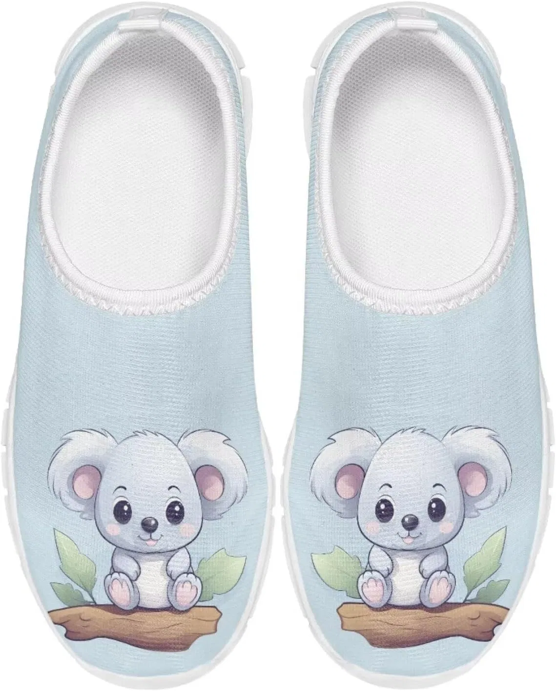 Детские туфли-лоферы для девочек с низким верхом Gorweirop, Blue Koala