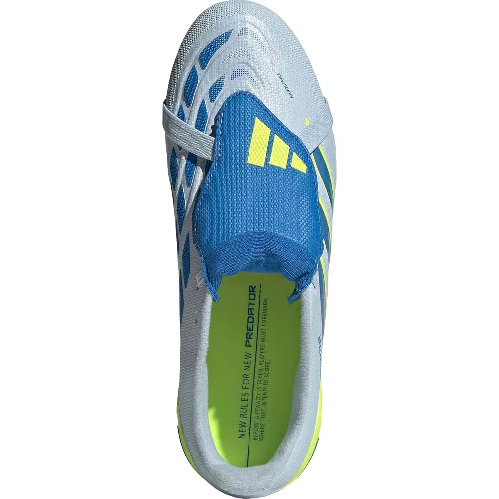 Детские футбольные бутсы Predator League Adidas, Blue/Blue/Yellow — фото 4