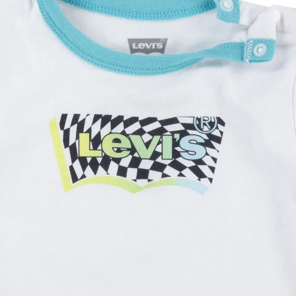 Комплект Levi's Batwing Ringer Denim, белый — фото 3