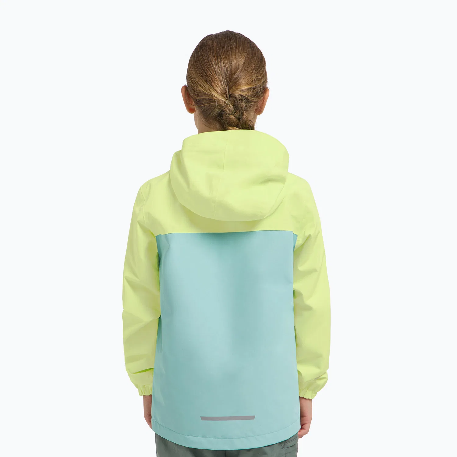 Детская дождевая куртка Jack Wolfskin Tucan, Grun — фото 3