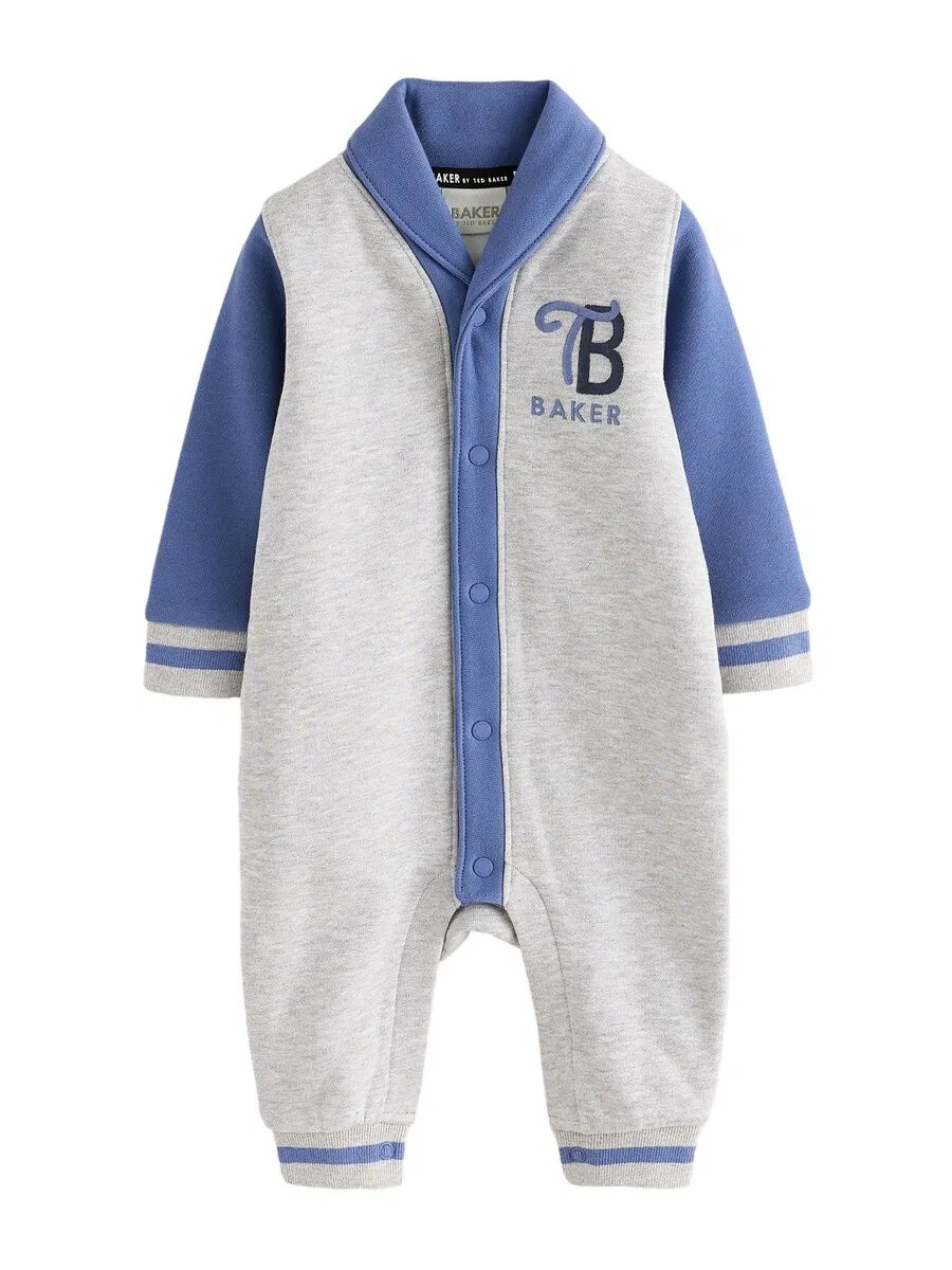 Комбинезон Baker by Ted Baker серого цвета с пятнистым рисунком