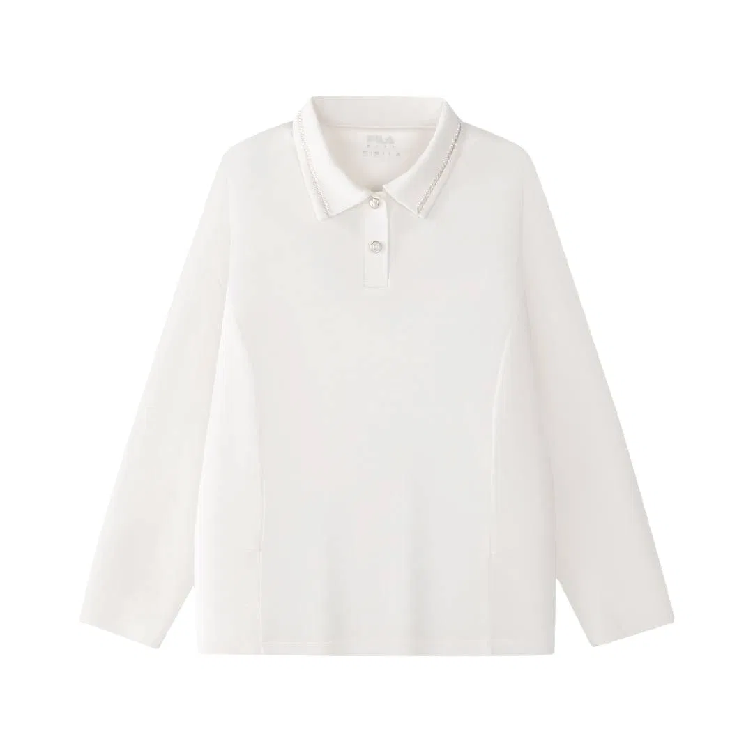 Детское поло FILA KIDS, Cloud White