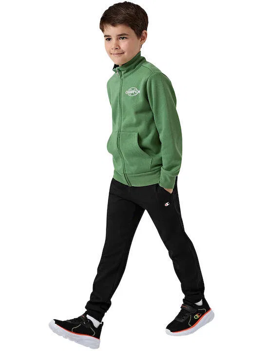 Детский спортивный костюм Champion Modell 307261-GS149, Grun Schwarz