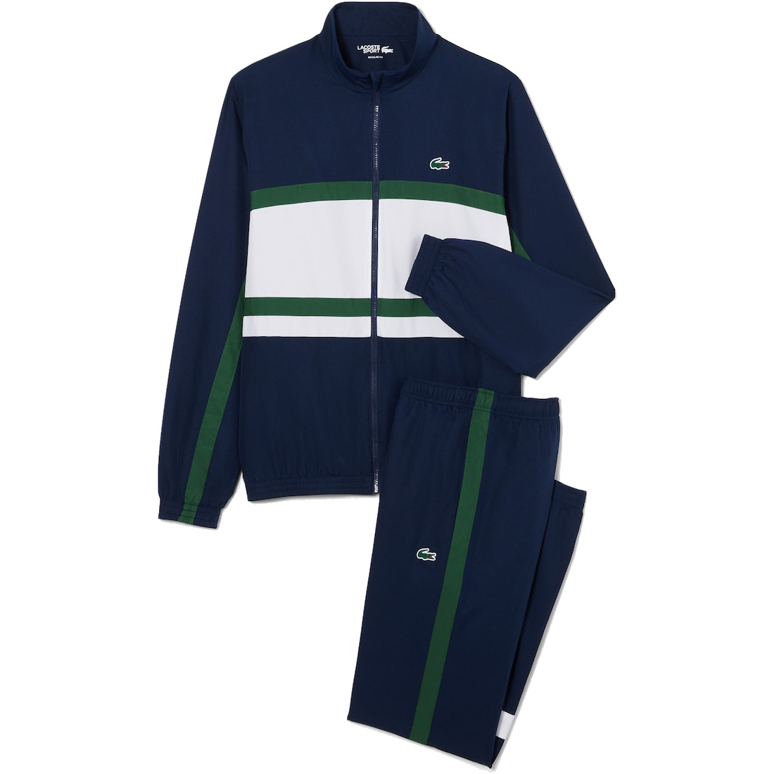 Спортивный костюм Lacoste Printed, темно-синий/белый