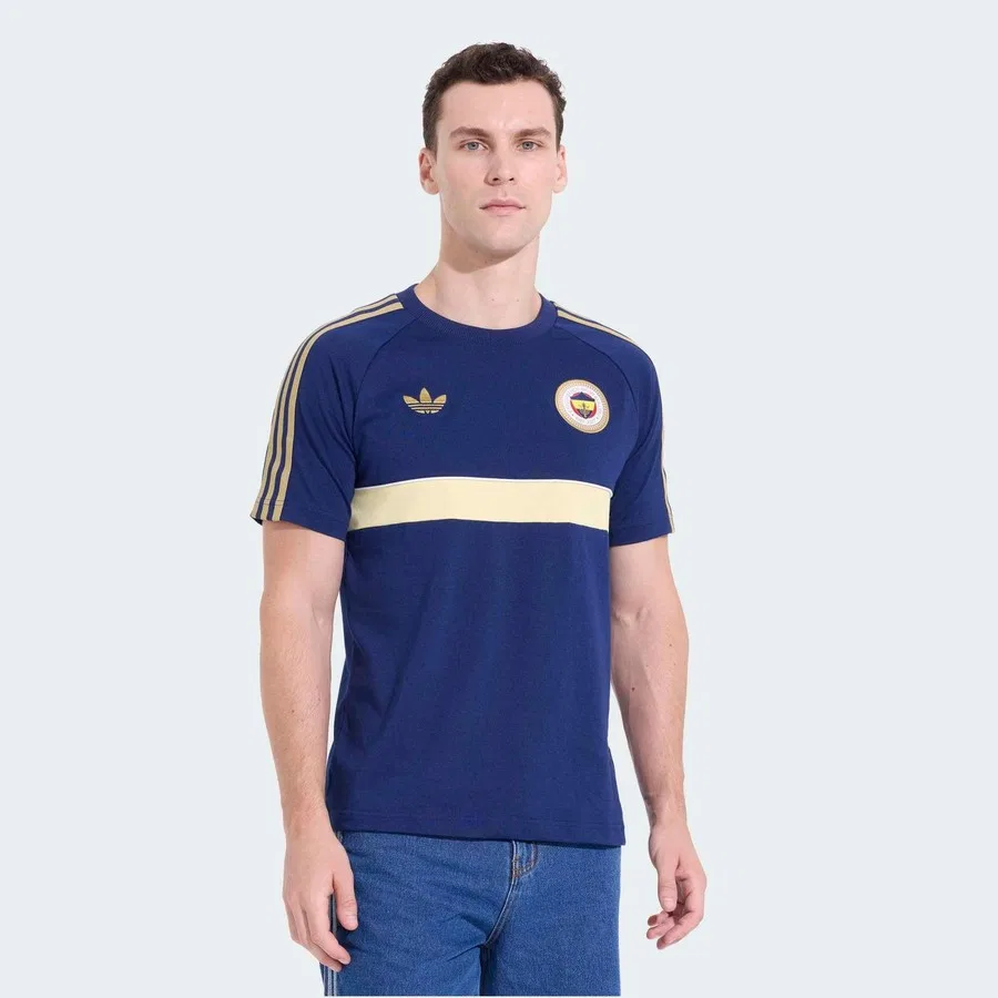 Футболка с длинным рукавом Fenerbahce Istanbul Originals adidas, Синий