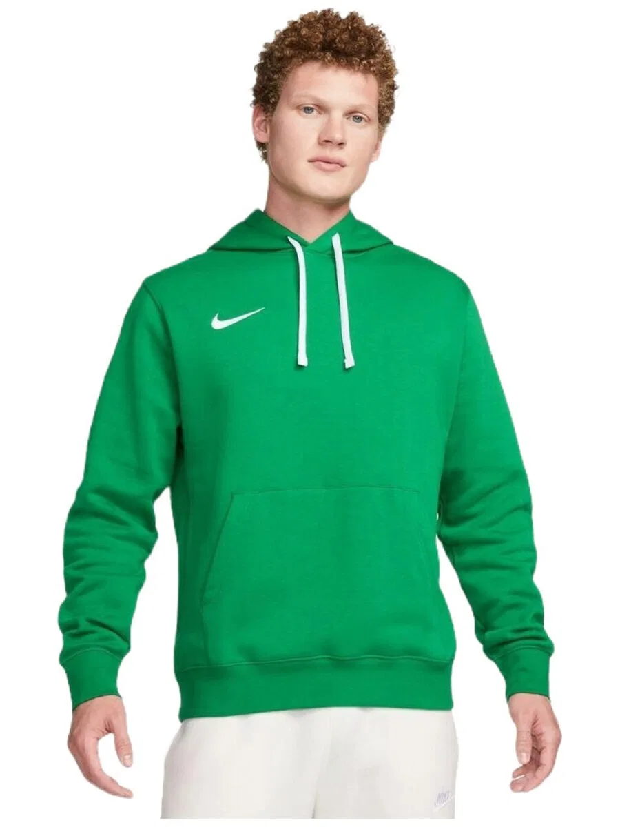 Худи на молнии NIKE 'Nike Park 20 Hoodie' зеленого цвета — фото 3