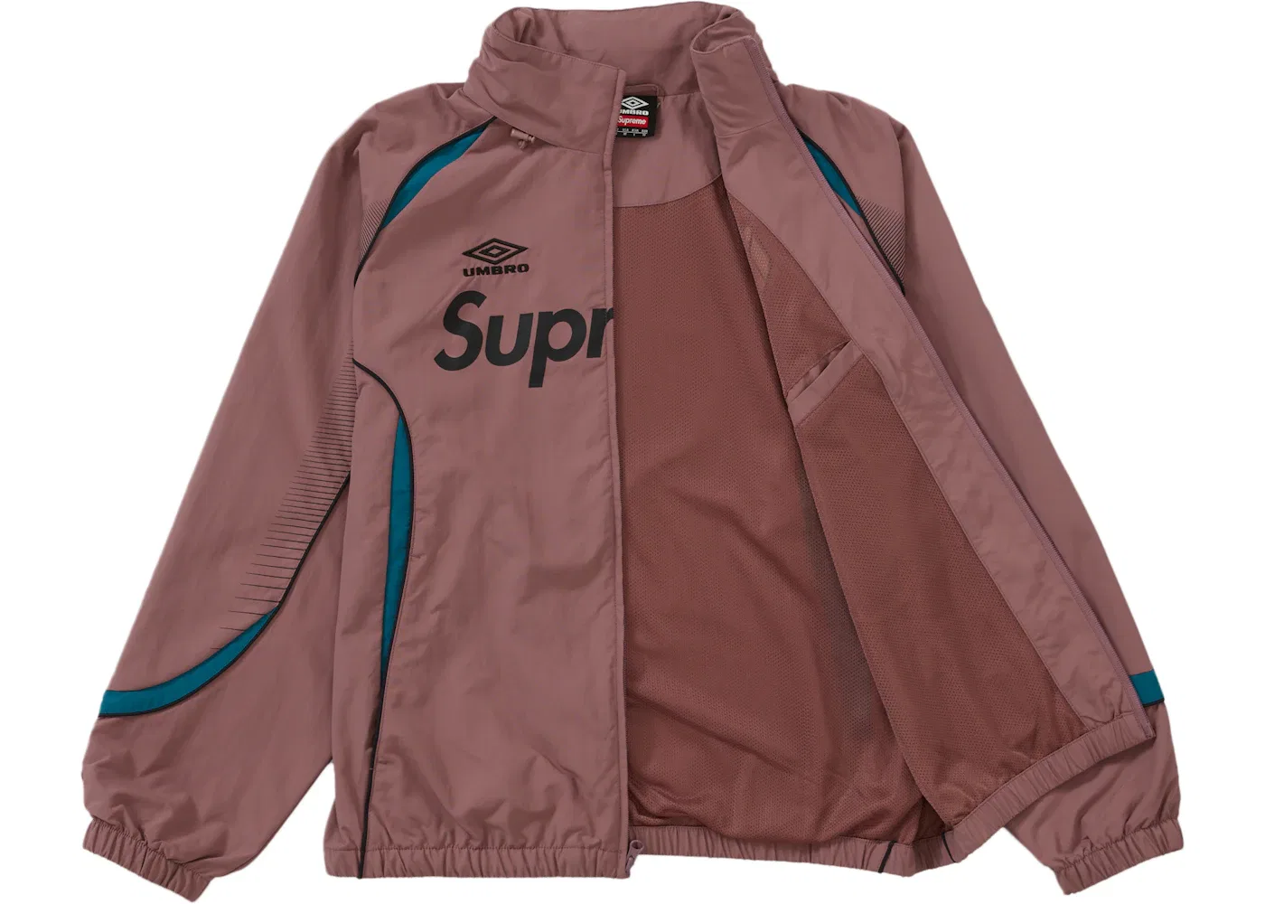 Мужская куртка Umbro Track Jacket Supreme, Dusty Plum — фото 2