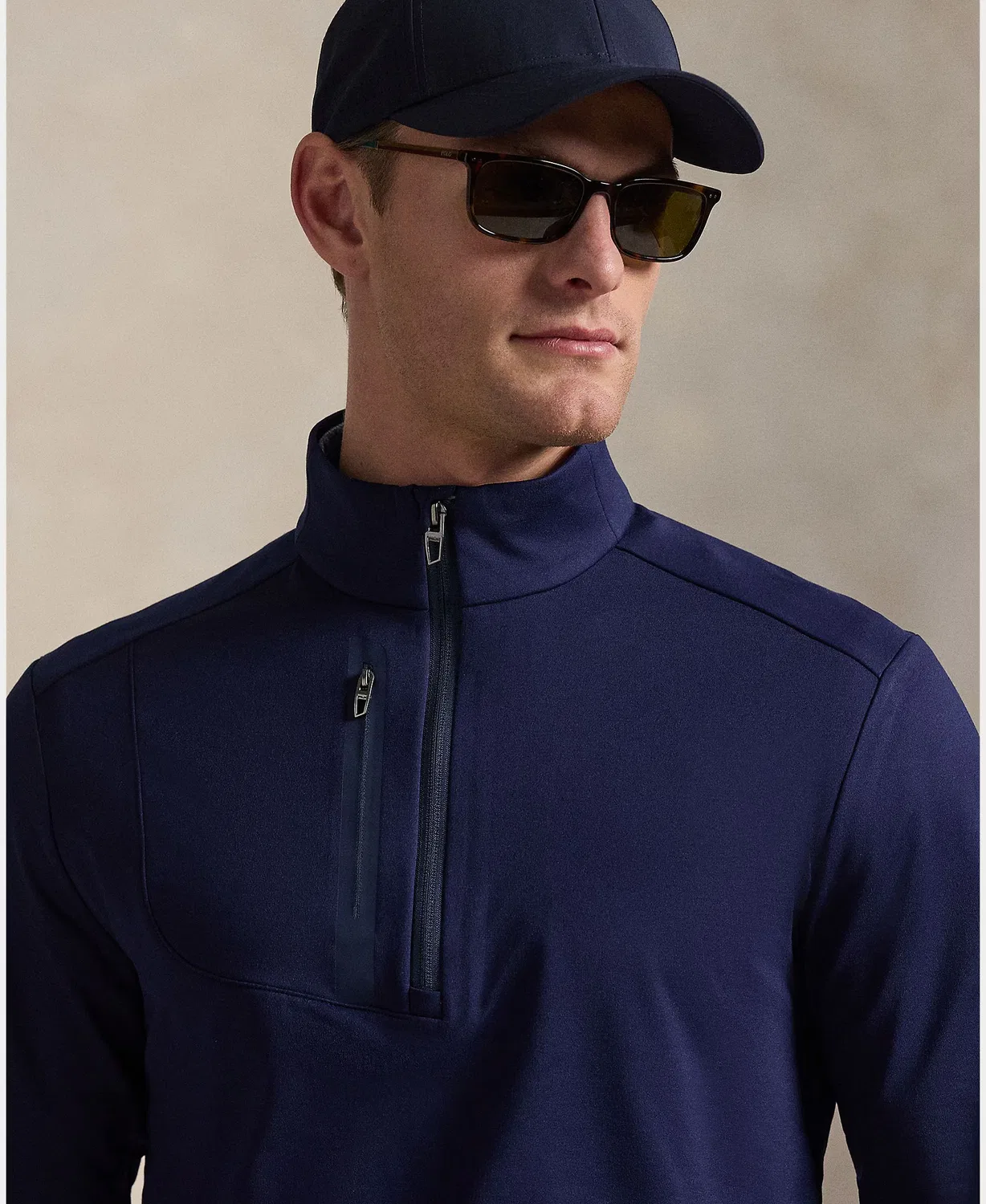 Мужский джемпер трикотажный, Elástico Classic Fit, Ralph Lauren, Azul grisáceo — фото 3