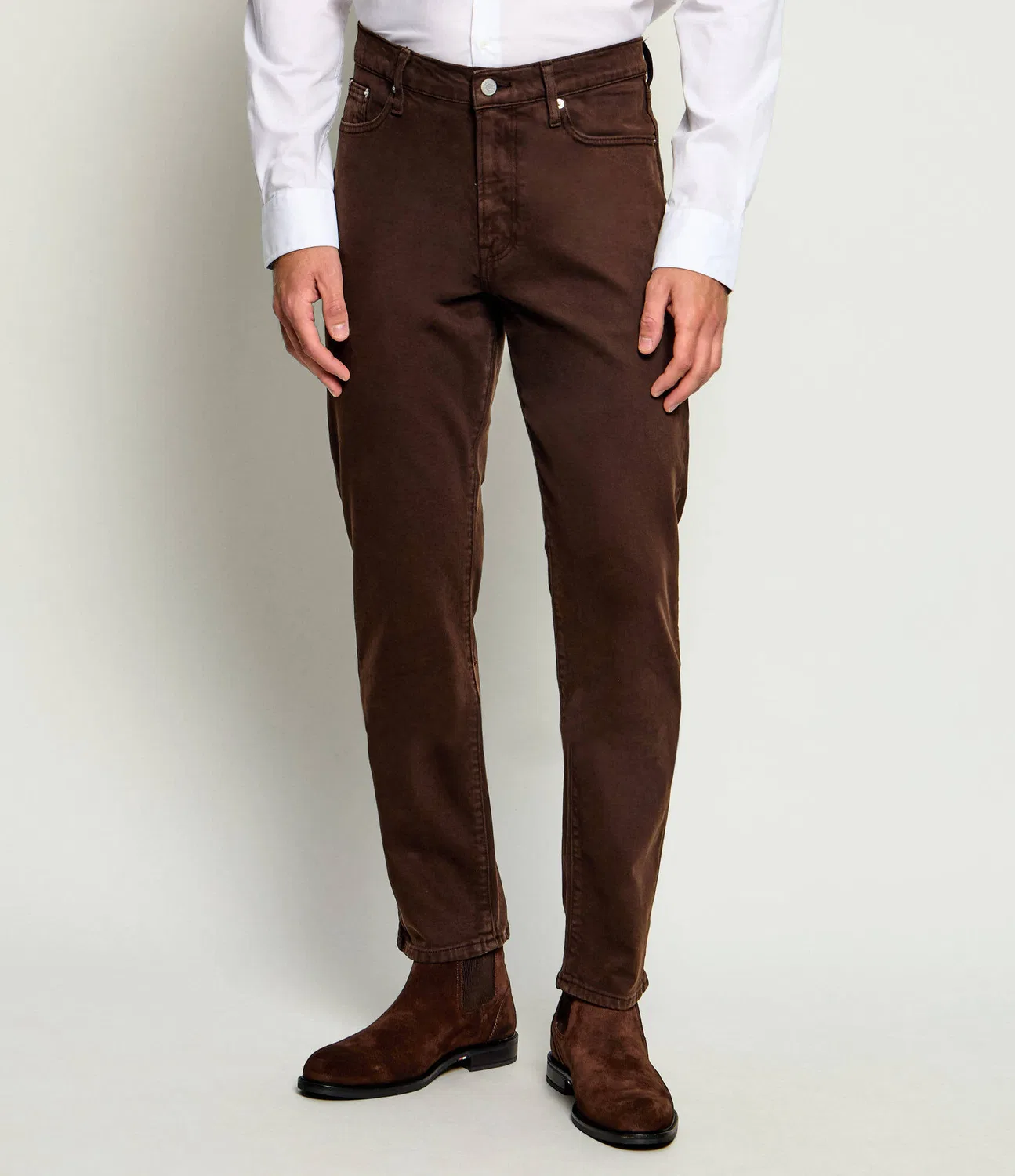Джинсы Slim Fit Denton Tommy Hilfiger, Marrone — фото 3
