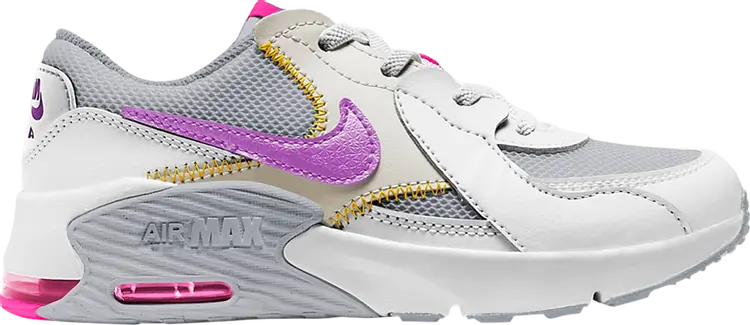 

Кроссовки Nike Air Max Excee PS 'Pure Platinum Fuchsia Glow', серый