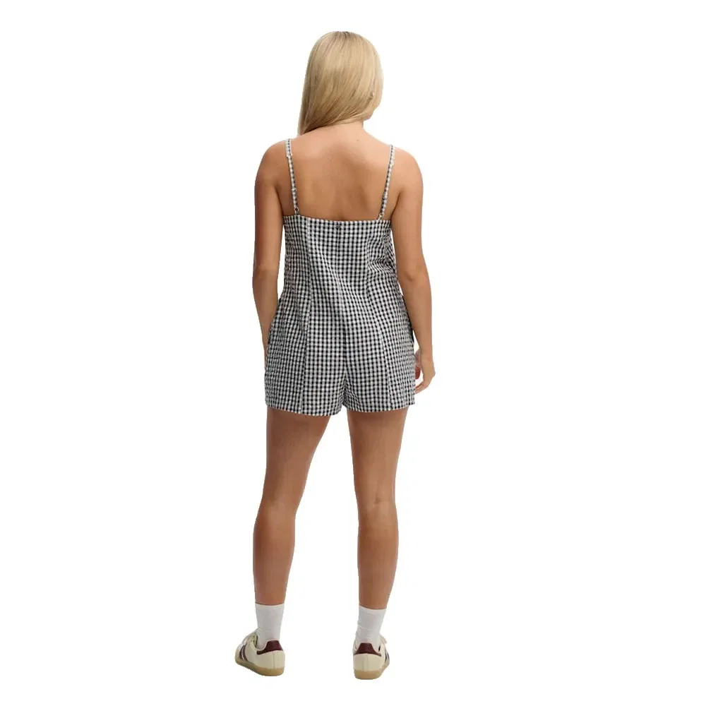 Комбинезон без рукавов Gingham Cami Superdry, серый — фото 2