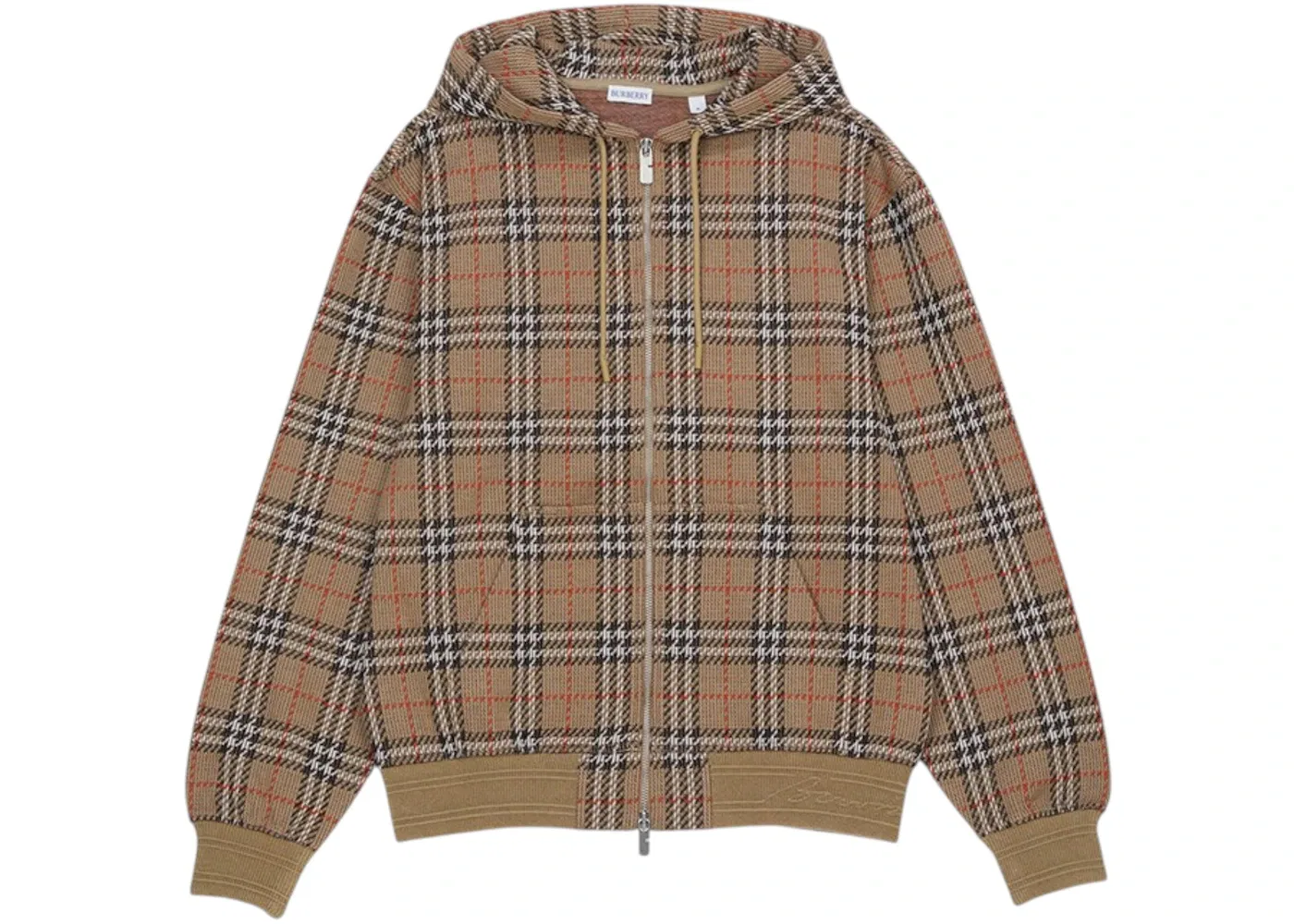 Мужская худи с принтом Burberry, Beige