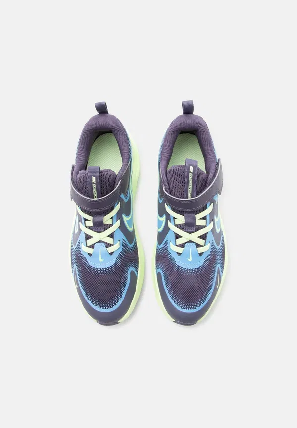 Кроссовки с защитой от холода Cosmic runner Nike Performance, dark raisin/light liquid lime/university blue/white, белый/синий — фото 4