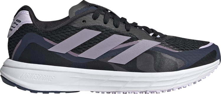 

Кроссовки Adidas Marimekko x Wmns SL20 'Black Matte Purple Metallic', черный