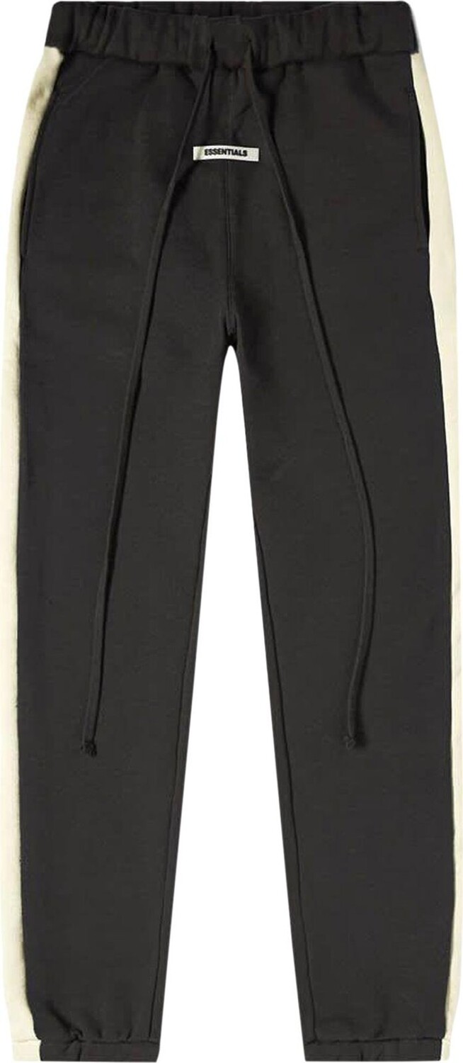 

Спортивные брюки Fear of God Essentials Side Stripe Sweatpants 'Grey', черный