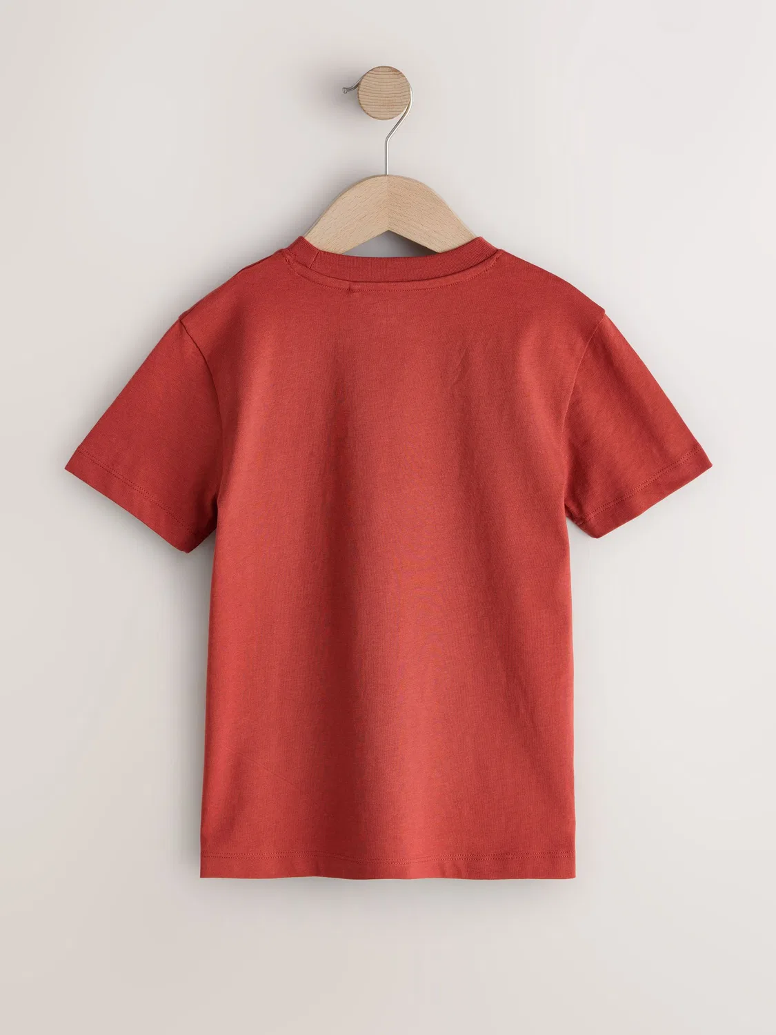 Футболка хлопковая, Regular Fit Next, ржаво-красный — фото 2